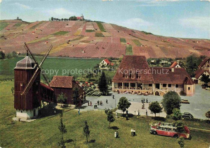 Cleebronn Altweibermuehle-Tripsdrill Windmuehle Weinberge Gasthaus Kellerschaenk