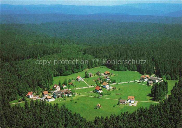 Zwieselberg Freudenstadt BW Luftkurort Wintersportplatz Waldlichtung Wohnhaeuser