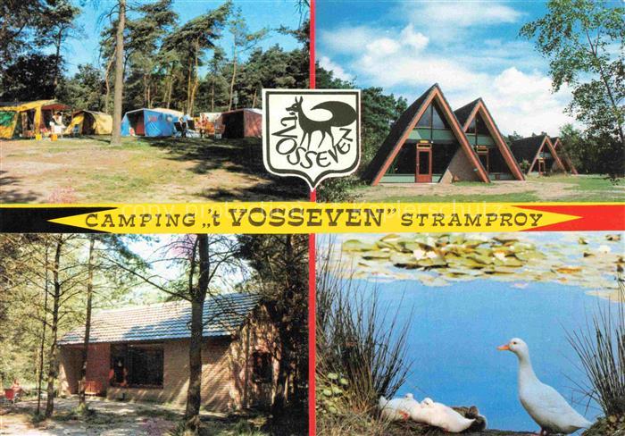 Stramproy Limburg Valkenburg NL Camping-Vosseven Bungalowpark Zeltplatz Chalets