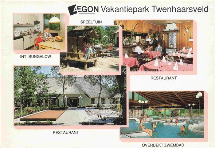 Holten Rijssen OV NL Aegon-Vakantiepark-Twenhaarsveld Bungalow Speeltuin Restaur