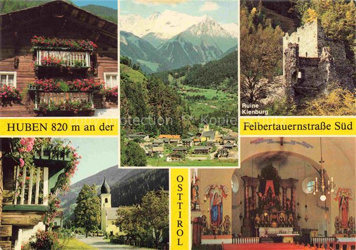 Huben Iseltal Felbertauernstrasse Matrei Osttirol AT Felbertauernstrasse-Sued Ru