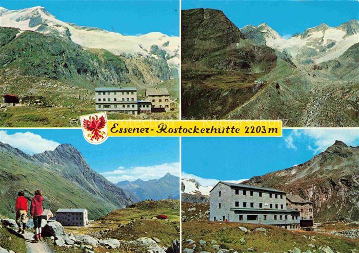 Essenerhuette 2203m Maurertal Praegraten Tirol AT Essener-Rostockerhuette Bergha