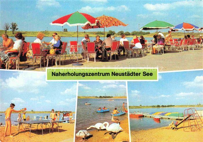 Neustaedter See MAGDEBURG Sachsen-Anhalt Neustaedter-See Naherholungszentrum Fre