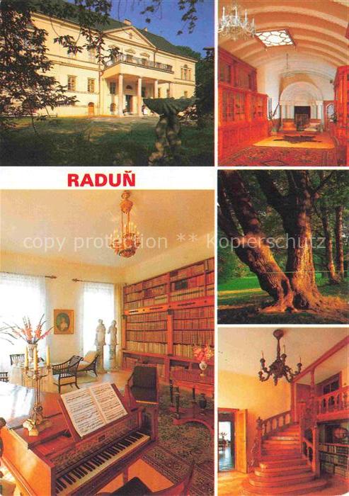 Radun Ostrava Maehrisch Ostrau CZ Schloss-Radun Klassizismus Bibliothek Klavierr