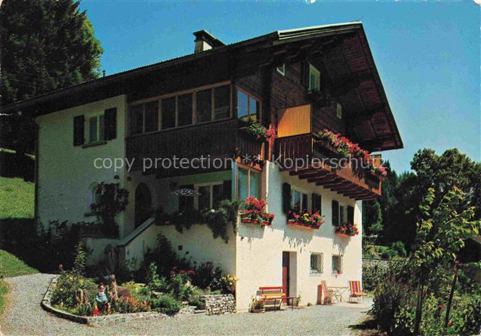 Tschagguns Vorarlberg AT Haus-am-Waldrand Fruehstueckspension Chalet Balkon Blum