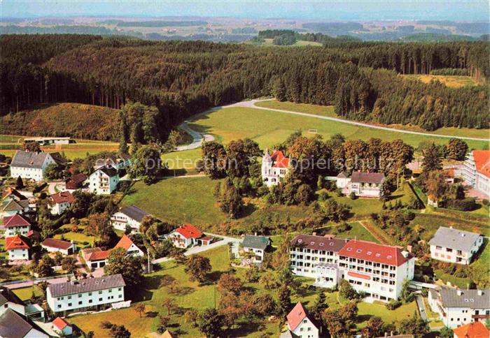 Bad Groenenbach Kneippkurort Kurheim-Krautheim Wald Wiesen Haeuser Villenviertel