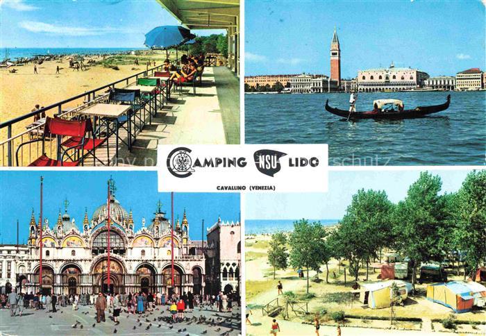 Lido del Cavallino Lido di Cavallino Veneto IT Camping-NSU-Lido Strand Cafe-Terr