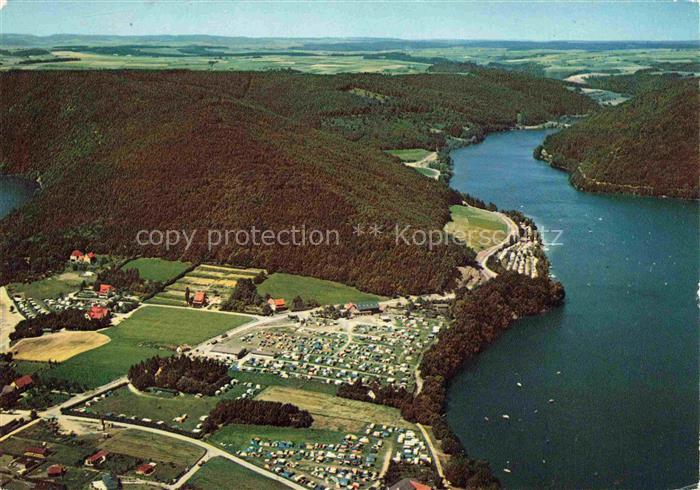 Scheid Edersee Halbinsel Waldeck-Frankenberg Hessen Edersee Campingplatz Seemann