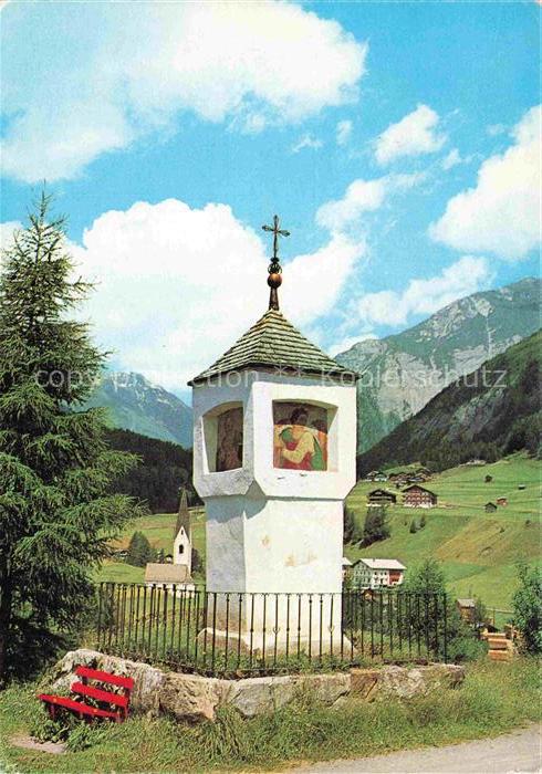 Kals-Lesach Grossglockner Tirol AT Marterl Wegkapelle Bildstock Alpental Bergdor