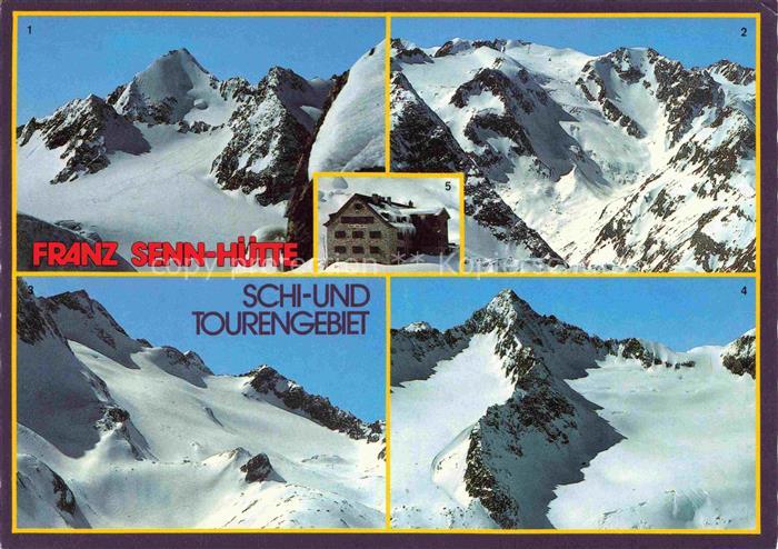 Franz-Sennhuette 2171m Neustift Stubaital Tirol Franz-Senn-Huette Stubaier-Alpen