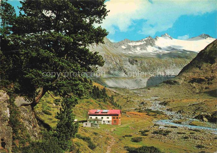 Alpenrose Alpenrosenhuette 1878m Ellertal Waxegg Tirol AT Hornkees Hornspitzen G