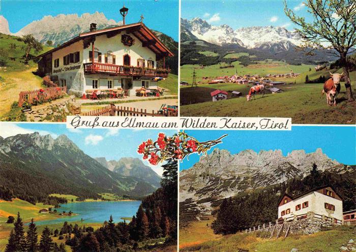 Ellmau Elmau Tirol AT Alpengasthof-Wochenbrunn Hintersteinersee Gaudeamushuette