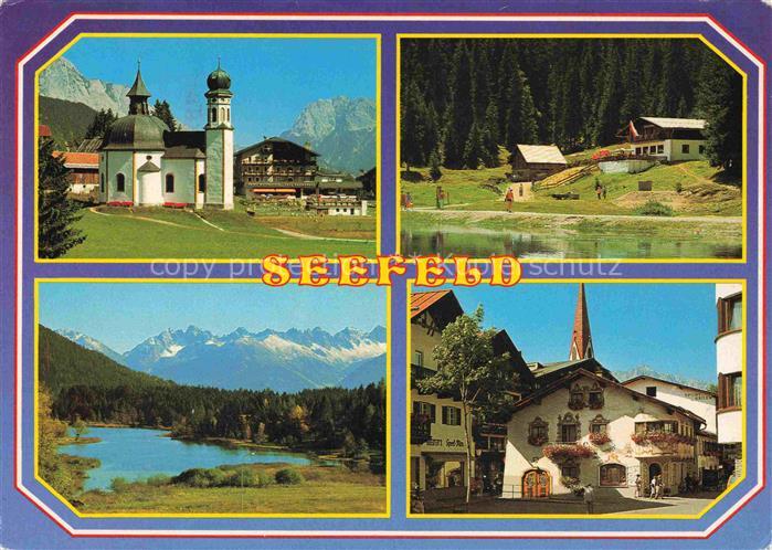SEEFELD Tirol AT Seefeld Seekirchl Wildmoos-Alm Seefelder-Wildsee Tiroler-Schmuc
