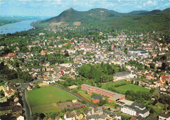 BAD HONNEF Rhein-Sieg-Kreis NRW Siebengebirge Kirchturm Stadtansicht Institut Be