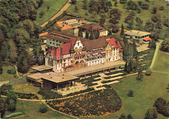 BADENWEILER BW Rheuma-Klinik BVA Kurhotel Fliegeraufnahme Schwarzwald Garten Par