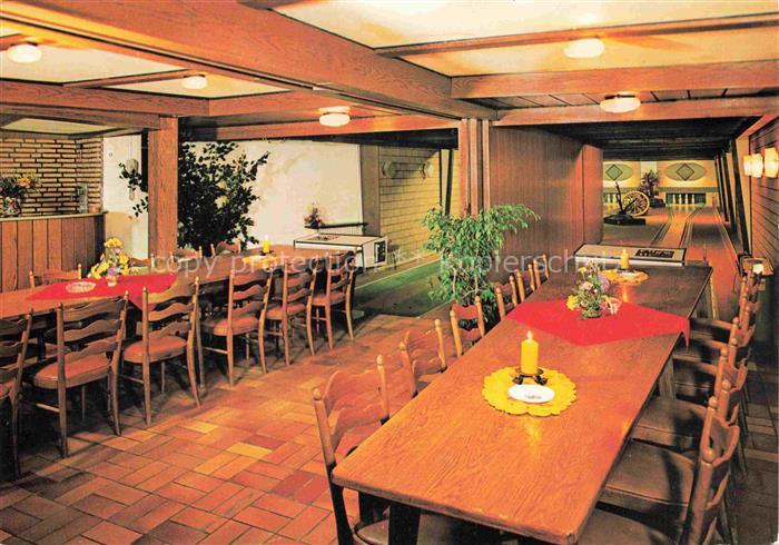 Legden BORKEN NRW Zur-Steinkuhle Lindenstuebchen Restaurant Kegelbahn Innenraum