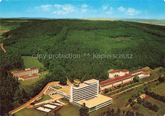 Fuerstenau Hoexter Weserberglandklinik Klinik Fliegeraufnahme Krankenhaus Wald H