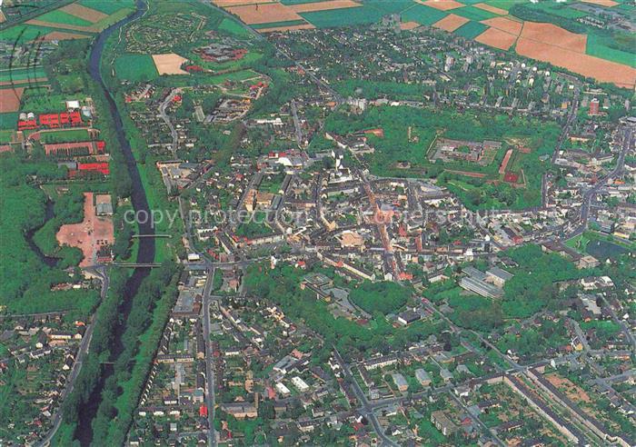 Juelich Renaissancefestung-Juelich Zitadelle Pentagon Rur Hexenturm Stadtbefesti