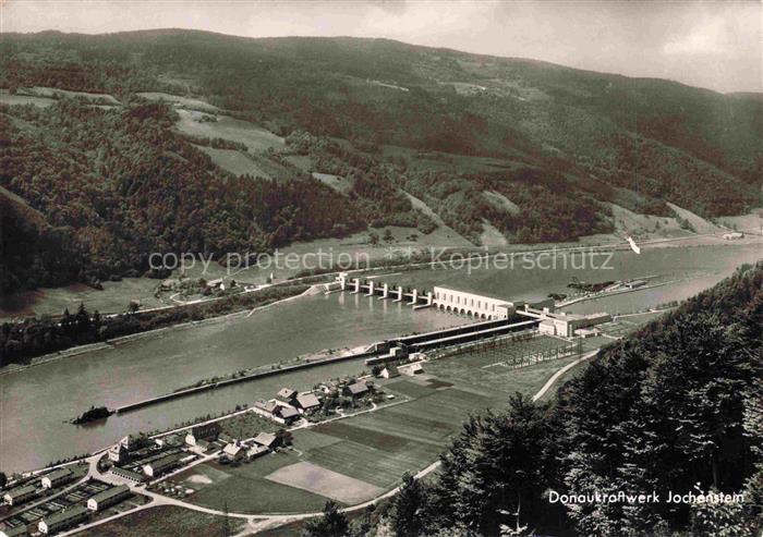 Jochenstein Untergriesbach Passau Niederbayern Donaukraftwerk-Jochenstein Donau