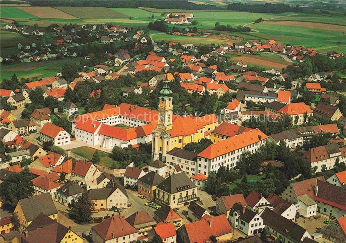 Altomuenster Kloster Birgittenkloster Klosterkirche Barock Zwiebelturm Fliegerau