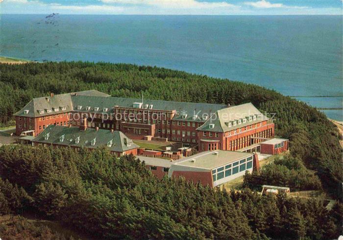 Utersum Insel Foehr Nordfriesland Schleswig-Holstein Sanatorium Bundesversicheru