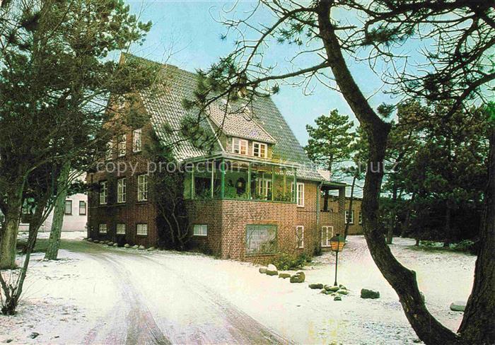St Peter-Ording Nordfriesland Schleswig-Holstein Gaestehaus-Hever Backsteinhaus