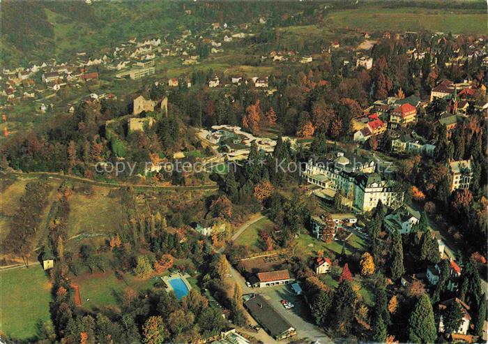 BADENWEILER BW Thermalkurort Burgruine Schwimmbad Kurhaus Herbst Schwarzwald Vil