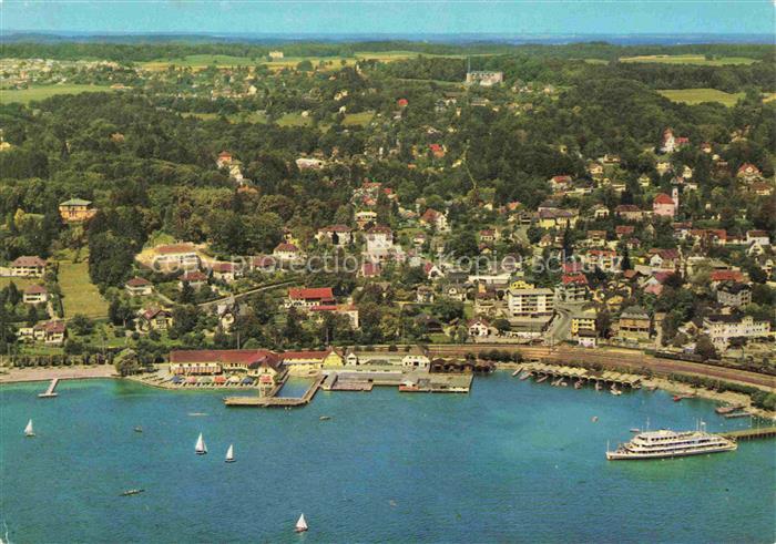 Starnbergersee Starnberg Bayern Fliegeraufnahme Starnberger-See Seeufer Hafen Se