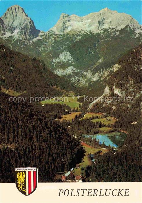 Polsterlucke Hinterstoder Oberoesterreich AT Priel Spitzmauer Hinterstoder Tal S