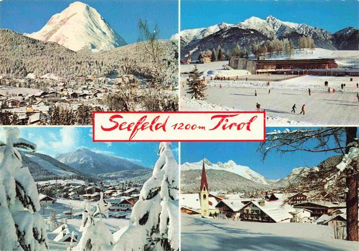 SEEFELD Tirol AT Hohe-Munde Olympia-Kongresszentrum Hocheder Karwendelgebirge We