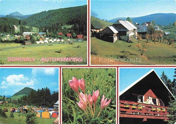 Donovaly Nizke Tatry Slovakia Autokemping Zelte Caravans Berglandschaft Bauernho