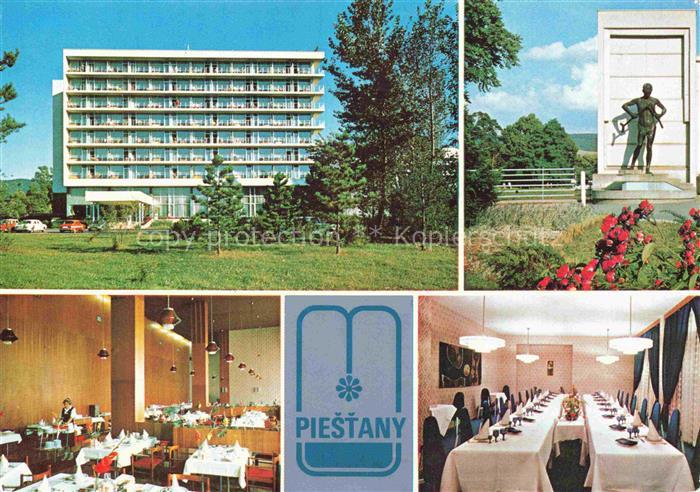 Piestany Pistian Poestyen SK Balnea-Grand Kurbad Sanatorium Barlolamac-Skulptur