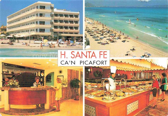 Picafort C an Picafort Can Picafort Mallorca ES Santa-Fe Hotel Strand Meer Stran
