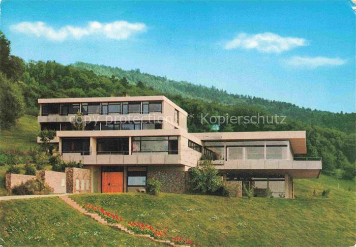 Staufen  Breisgau Erholungsheim Versorgungsanstalt Modernismus Schwarzwald Hang