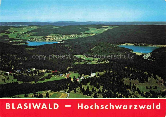Blasiwald Schluchsee Hochschwarzwald BW Hochschwarzwald Luftaufnahme Titisee Kir