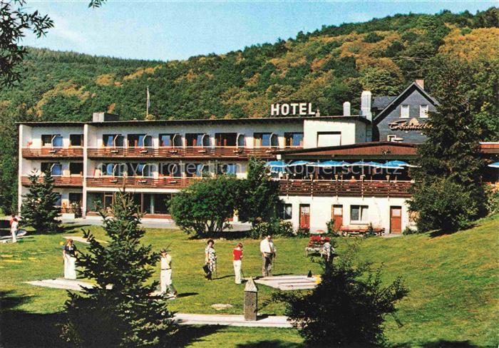 Neuweilnau Weilrod Erbismuehle Sporthotel Minigolf Sonnenterrasse Hochtaunus Hal