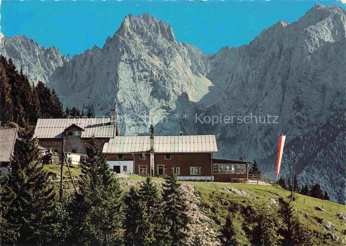 Vorderkaiserfeldenhuette 1384m Wildermieming Tirol AT Wilder-Kaiser Kaisergebirg