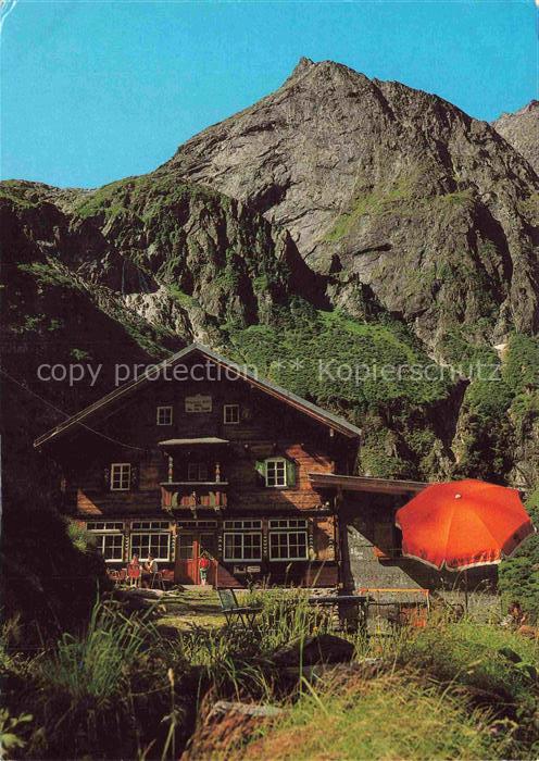 Grawandhuette 1640m Mayrhofen Zillertal AT Zemmgrund Greiner Zillertal Berghuett