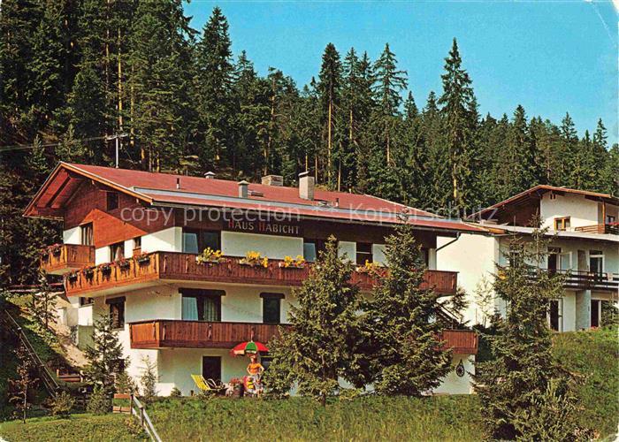 SEEFELD Tirol AT Landhaus-Habicht Gaestehaus Wald Balkon Liegewiese Kirchwald Fe