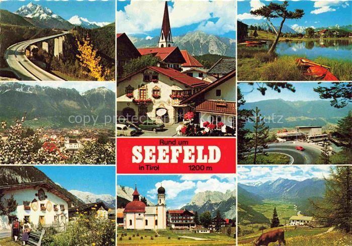 SEEFELD Tirol AT Europabruecke Schmuckkaestchen Innsbruck-Zirlerberg Leutasch Se