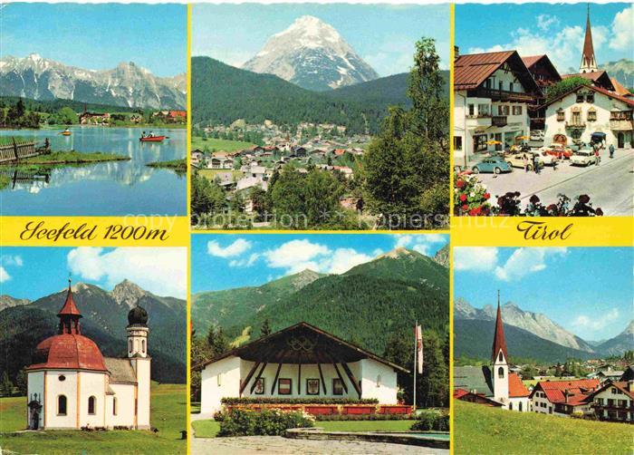 SEEFELD Tirol AT See Wettersteingebirge Hohe-Munde Schmuckkaestl Seekirchl Musik