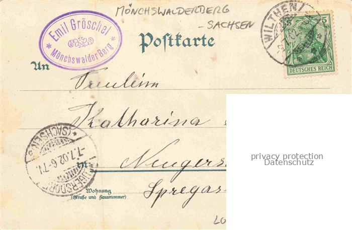 Moenchswalder Berg Wilthen Bautzen Sachsen Moenchswalder-Berg Aussichtsturm Berg – Bild 2