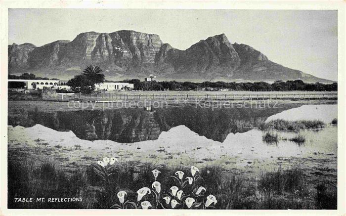 Cape-Town Kaapstad Kapstadt South-Africa RSA Table-Mountain Tafelberg Spiegelung