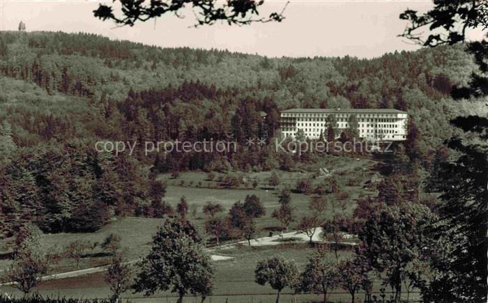 Winterkasten Lindenfels Hessen Eleonorenklinik Sanatorium Odenwald Wald Tal Wies