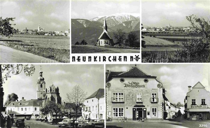 Neunkirchen Schneeberg Niederoesterreich AT Panorama Kapelle Schneeberg Hauptpla