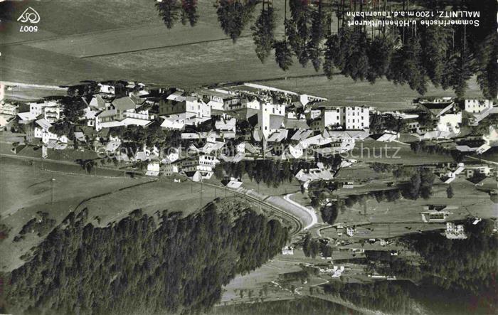 MALLNITZ  Tauernbahn Kaernten AT Tauernbahn Hoehenluftkurort Sommerfrische Luftb