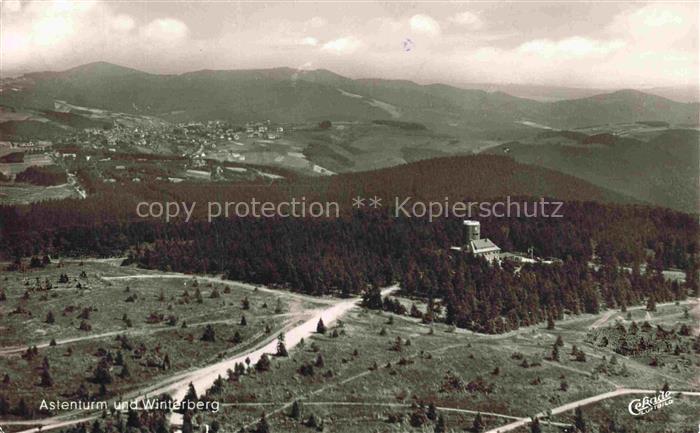 Winterberg Hochsauerland Astenturm Kahler-Asten Gaststaette Aussichtsturm Bergla