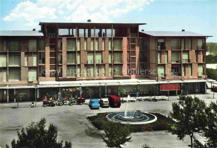 BIBIONE Spiaggia Pineda Veneto IT Condominium Cà-Brioni Brunnen Parkplatz Busse
