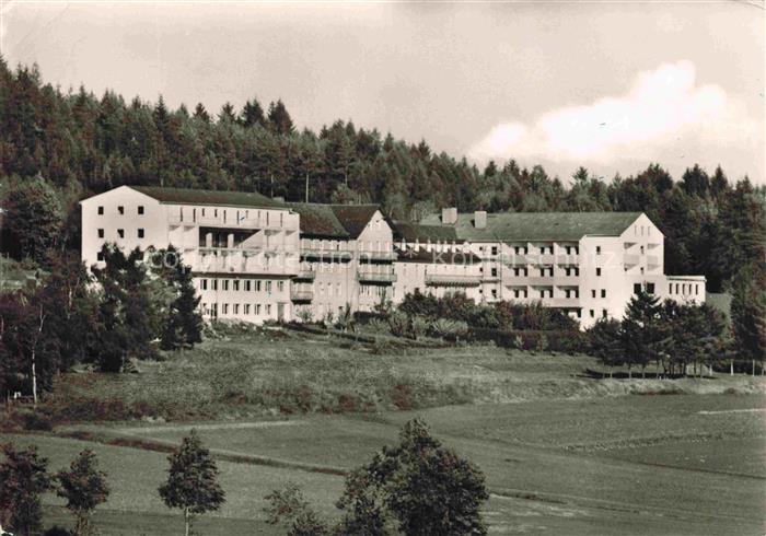 Windischbergerdorf Cham Bayern Bayerwald-Sanatorium Wald Wiesen Waldklinik Sanat