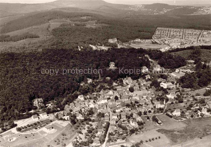 Eppenhain Kelkheim Taunus Hessen Taunus Wald Dorf Haeuser Felder Huegel Fliegera